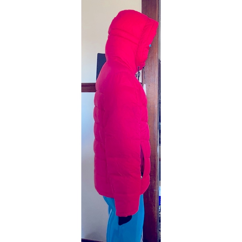 NWT Men’s Calvin Klein Neon Raspberry/Pink Puffer Jacket Coat S - Picture 6 of 10